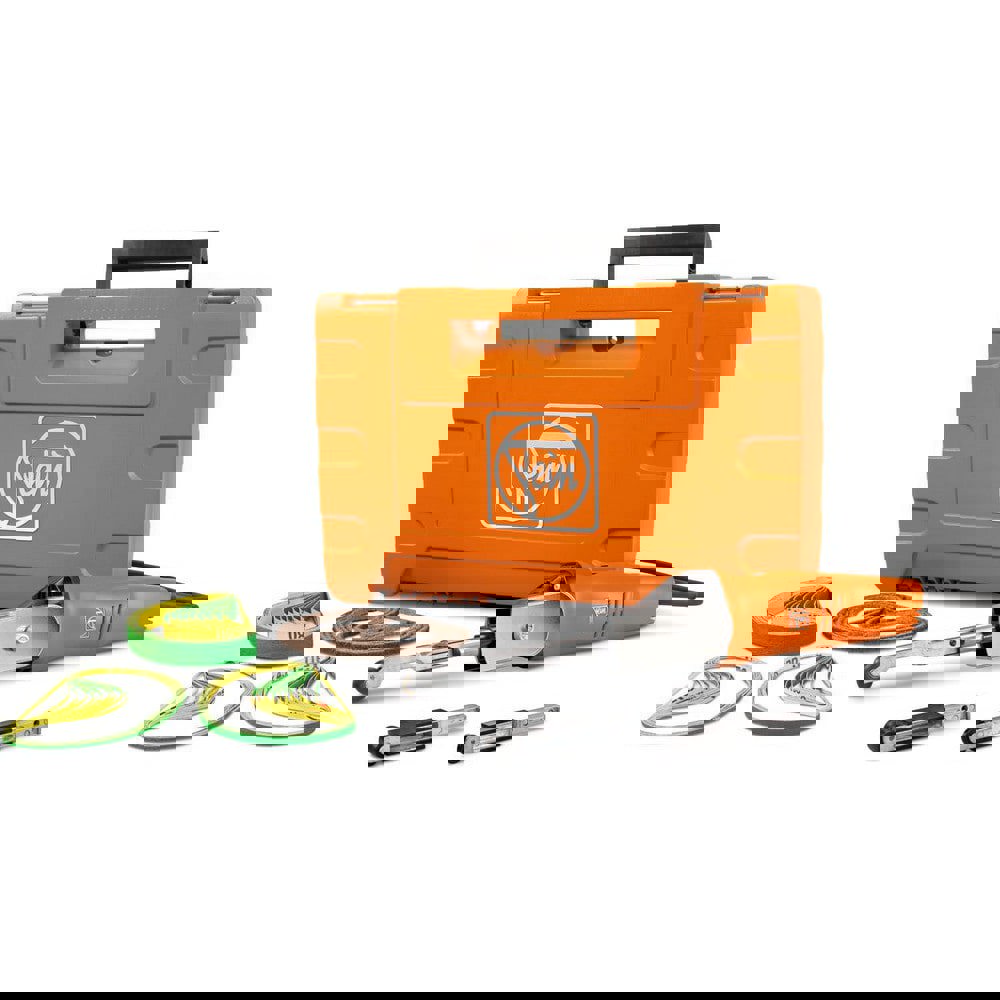 Corded Belt & Straight Sander: 520 mm Belt Length, 20 mm Belt Width, 28,000 RPM